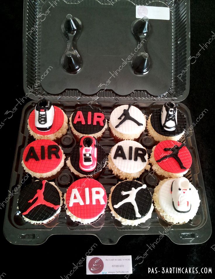 7 Air Jordan Cupcakes Photo Jordan Shoes Cupcakes Michael