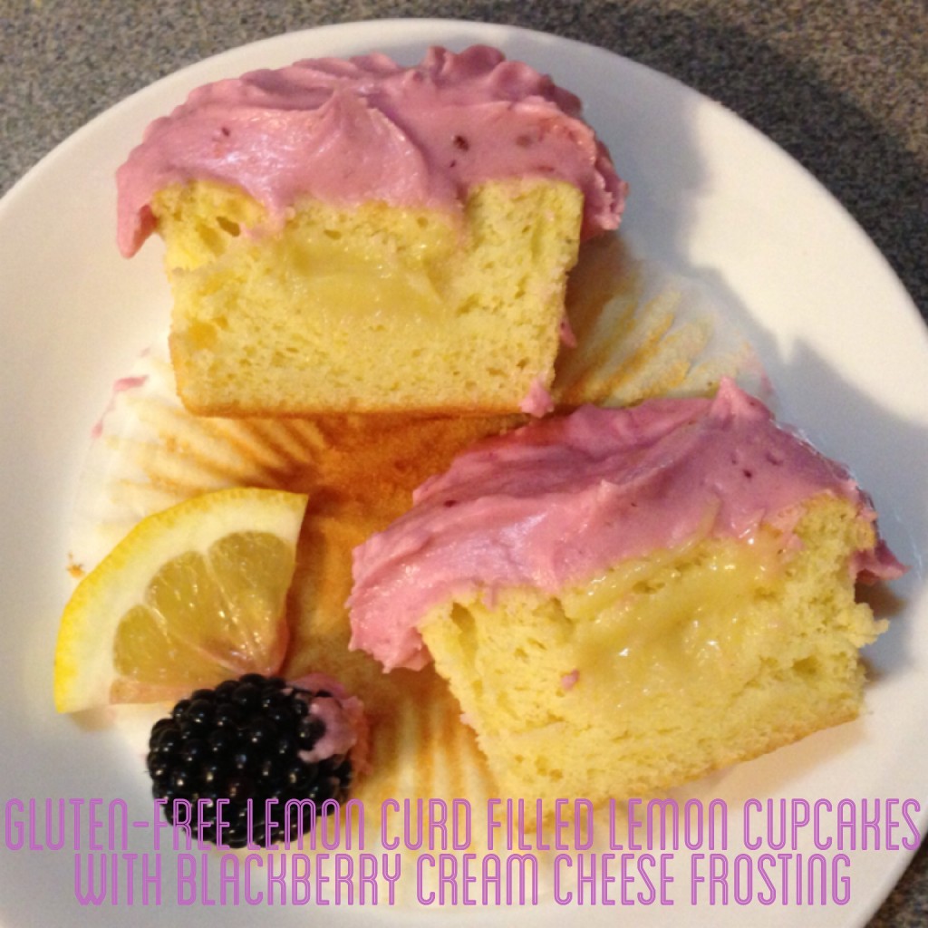 Lemon Curd Cupcakes with Cream Cheese Frosting Lemon Curd Cupcakes with Cream Cheese Frosting