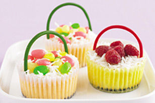 Mini Cheesecake Easter Baskets Mini Cheesecake Easter Baskets