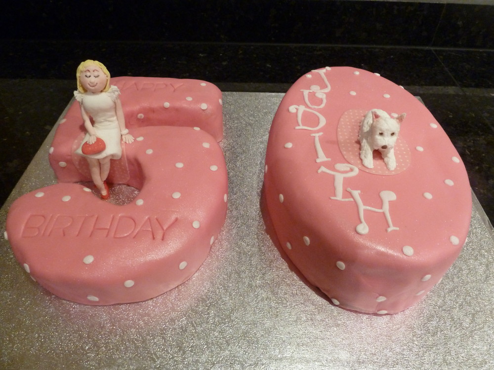 Number 50th Birthday Cake Number 50th Birthday Cake