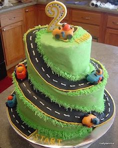 Race Car Birthday Cake Race Car Birthday Cake