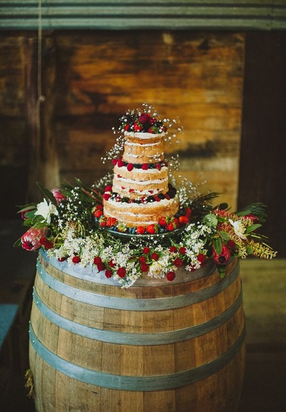 Rustic Wedding Cake