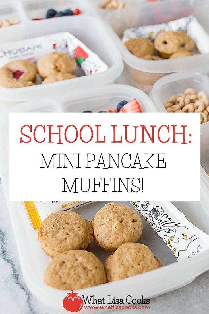 School Lunch Mini Pancakes School Lunch Mini Pancakes