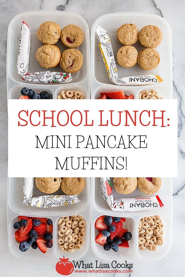 School Lunch Mini Pancakes School Lunch Mini Pancakes