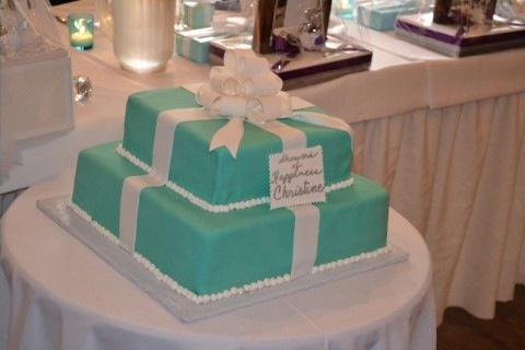Tiffany Themed Bridal Shower Cake Tiffany Themed Bridal Shower Cake