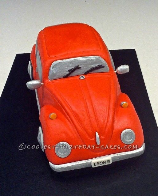 Volkswagen Beetle Cake Volkswagen Beetle Cake