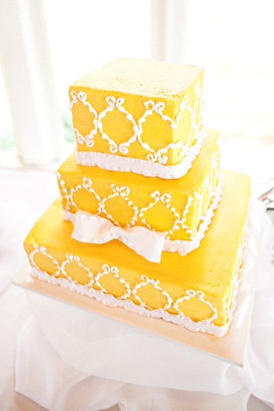 Yellow Wedding Cake Yellow Wedding Cake