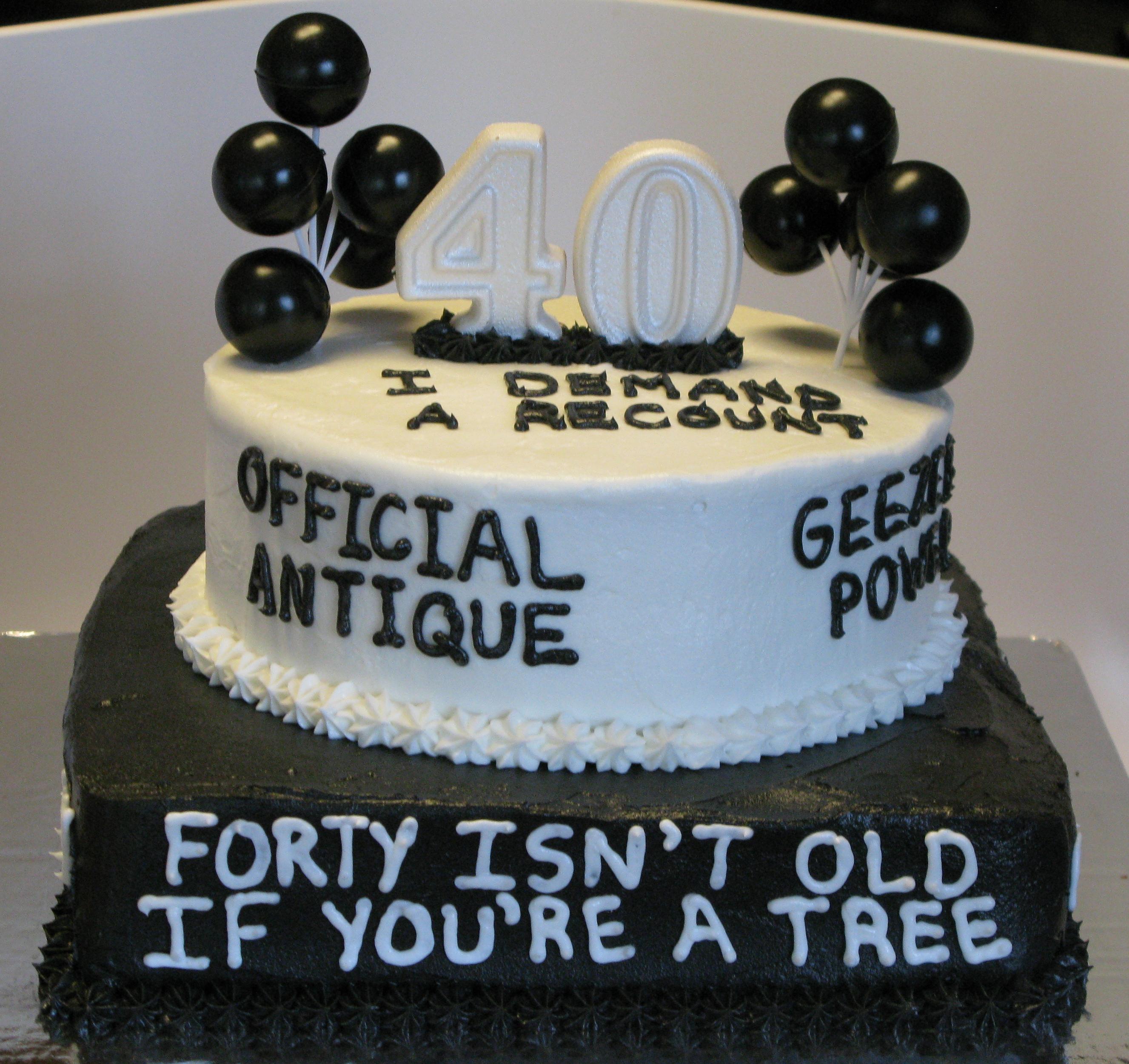 40th Birthday Cake Ideas for Men