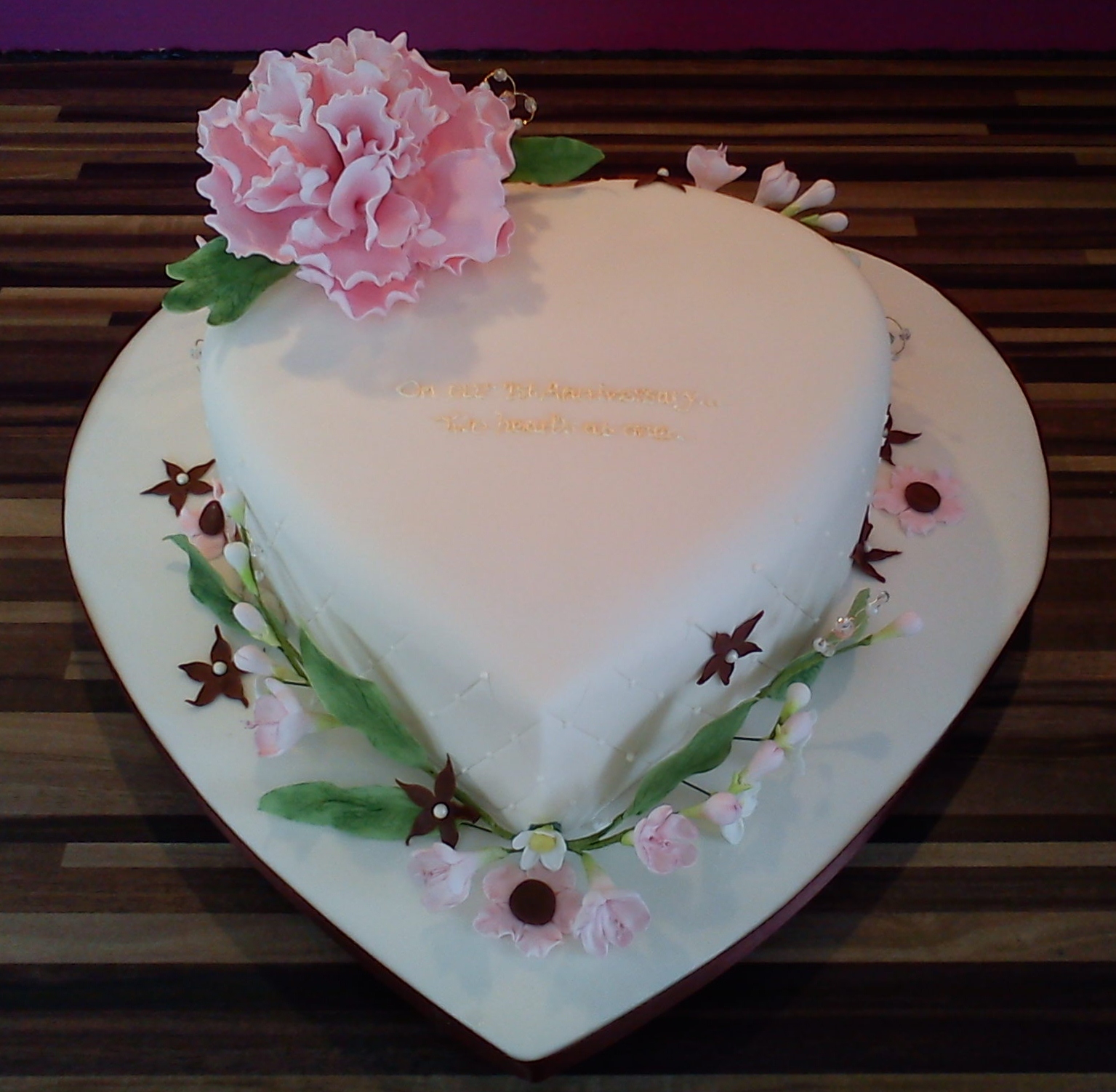 Anniversary Heart Shaped Wedding Cakes Anniversary Heart Shaped Wedding Cakes