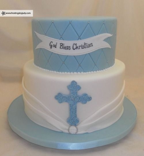Baby Boy Baptism Cake Baby Boy Baptism Cake