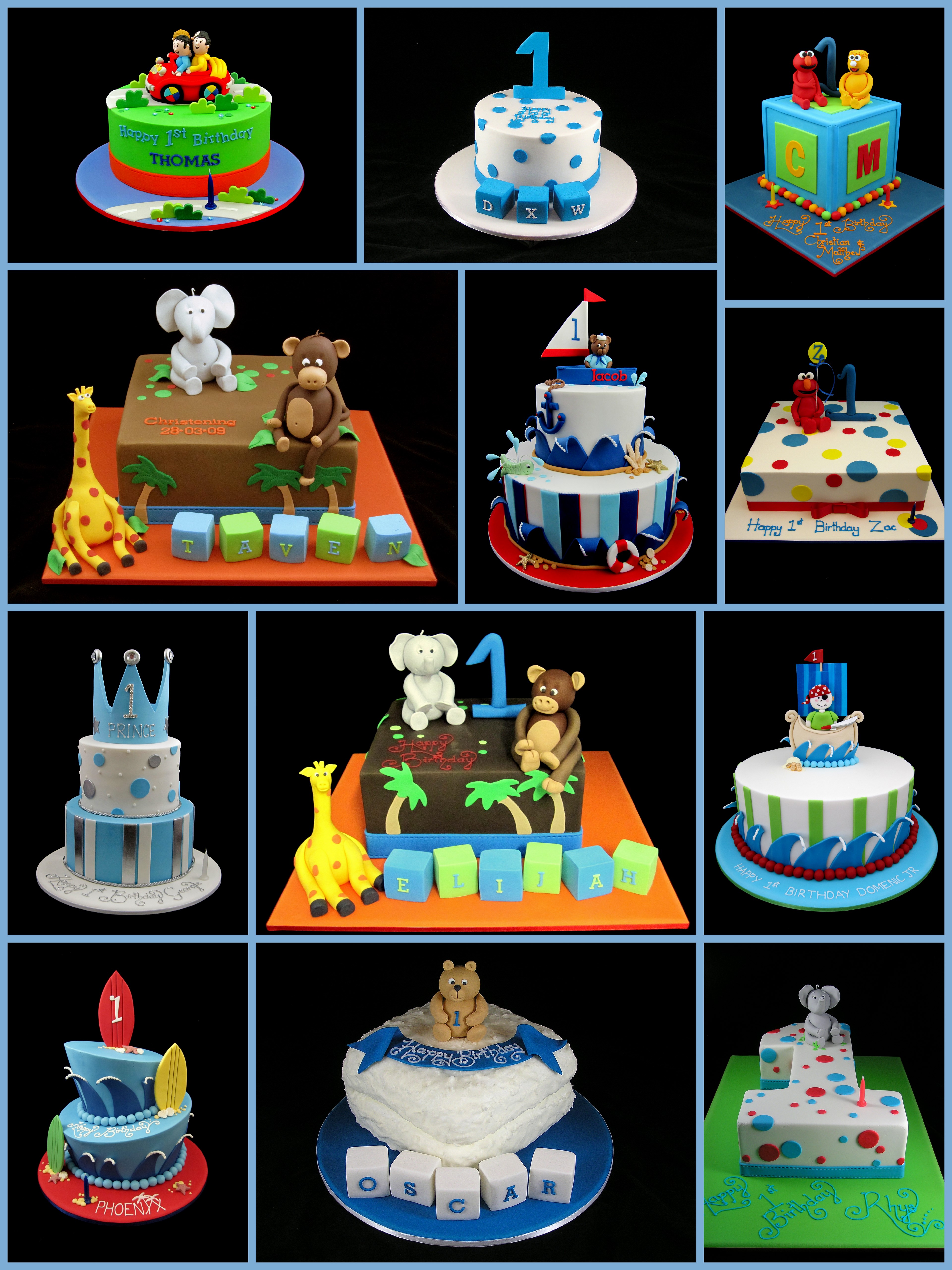 12 Cakes For Boys 1st Birthday Party Ideas Photo Boys 1st Birthday
