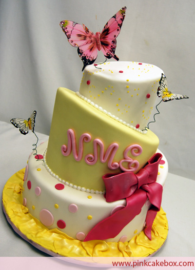Butterfly Bridal Shower Cake Butterfly Bridal Shower Cake
