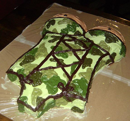 Camo Bridal Shower Cake Camo Bridal Shower Cake