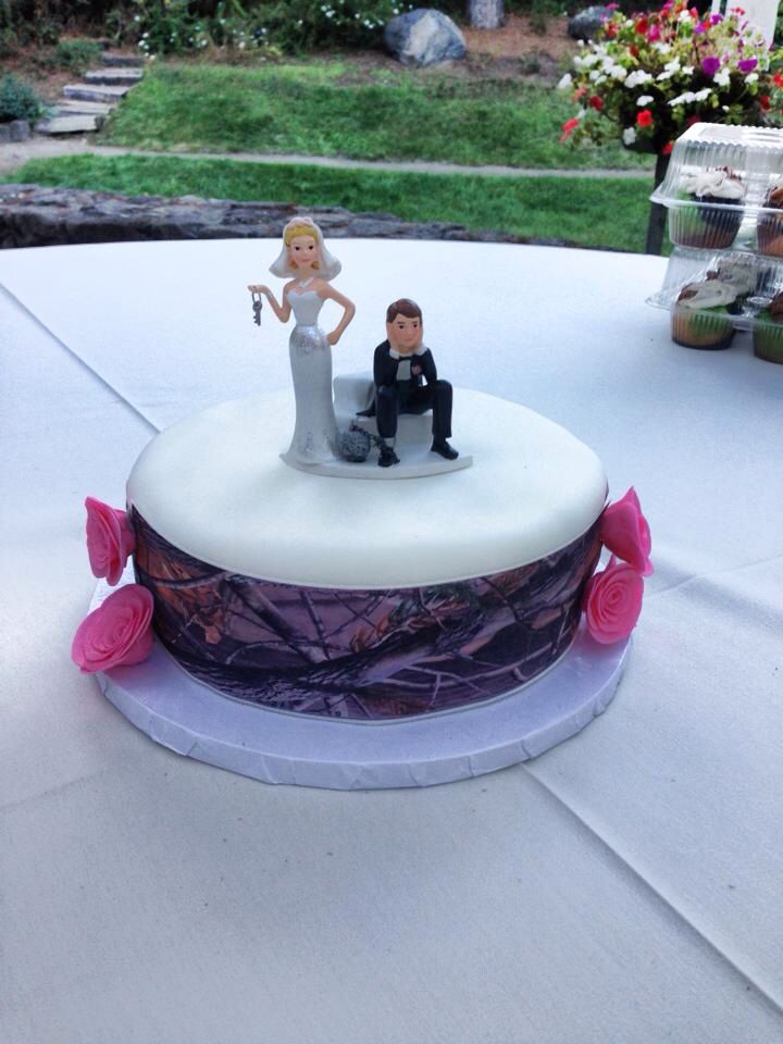 Camo Wedding Cake Camo Wedding Cake