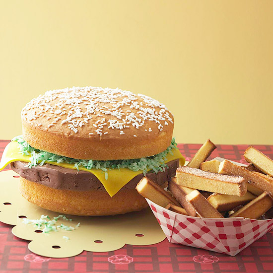 Cheeseburger Ice Cream Cake Cheeseburger Ice Cream Cake