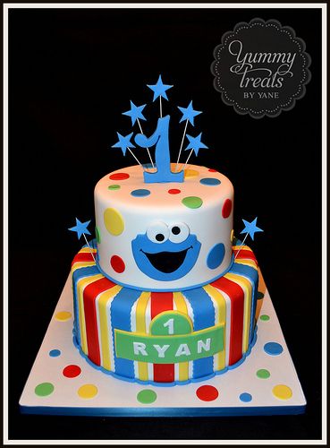 Cookie Monster Birthday Cake Cookie Monster Birthday Cake
