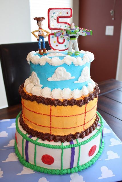 Easy Toy Story Birthday Cake