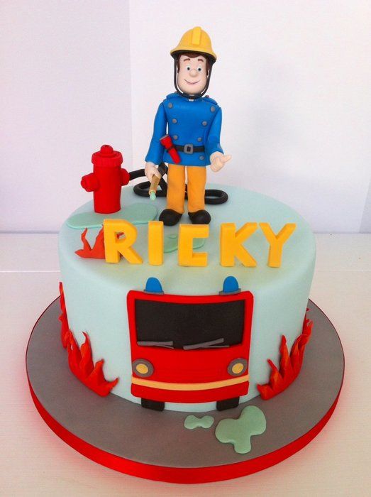 Fireman Sam Birthday Cake