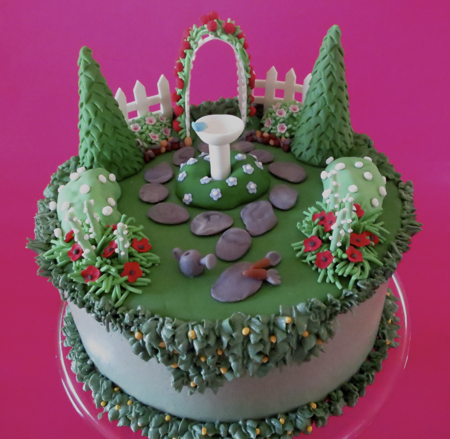 Gardening Birthday Cake Ideas Gardening Birthday Cake Ideas