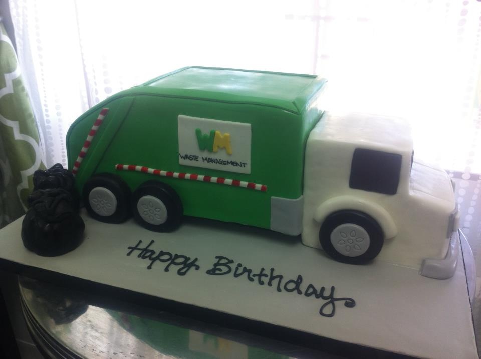 Garbage Truck Birthday Cake Ideas Garbage Truck Birthday Cake Ideas