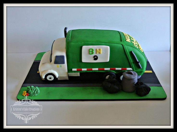 9 Photos of Garbage Truck Custom Cakes In Austin 9 Photos of Garbage Truck Custom Cakes In Austin
