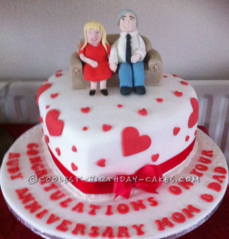Heart Shaped Birthday Cake Heart Shaped Birthday Cake