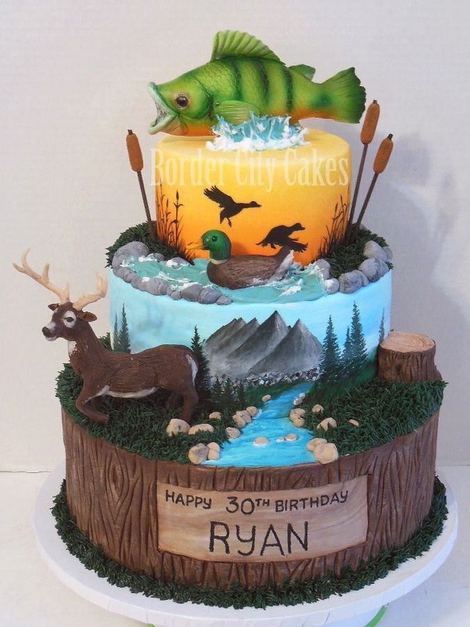 13 Deer Birthday Cakes Awesome Photo Dead Deer Hunting Cake
