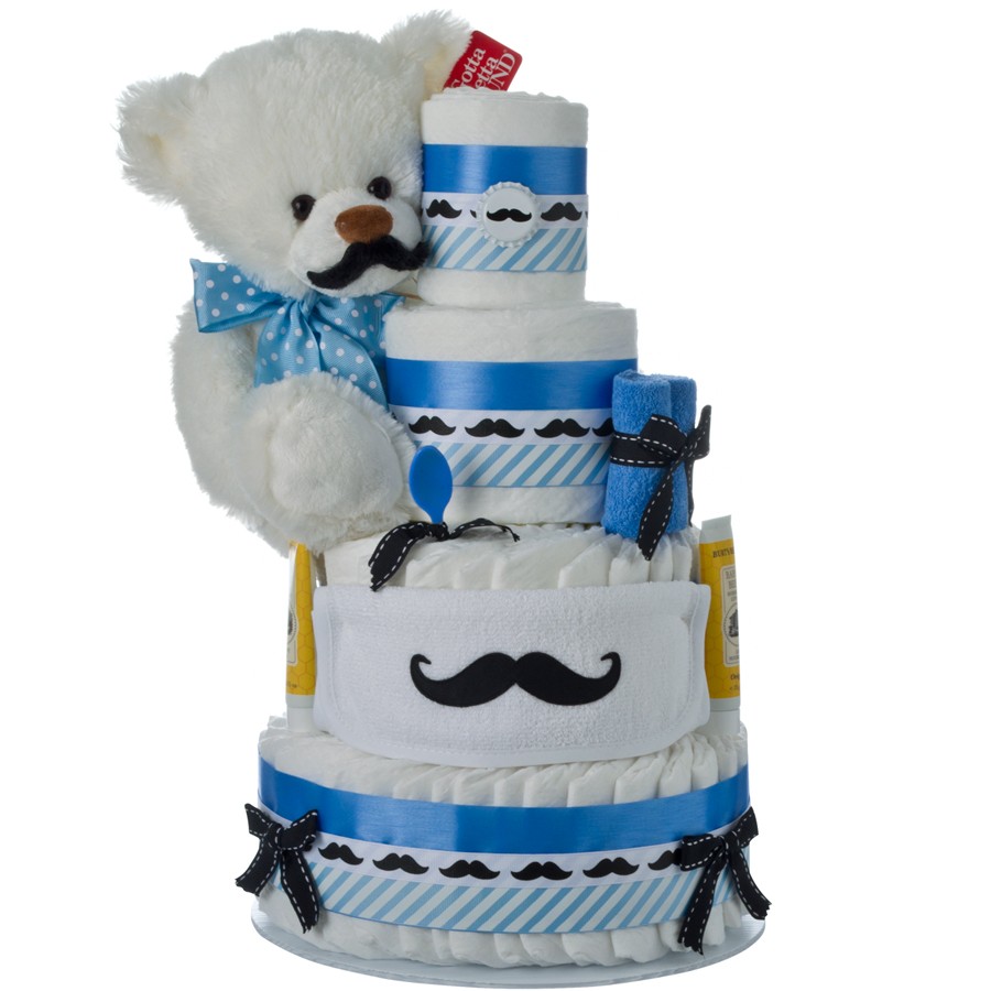 13 diaper cakes lil man theme photo little man mustache baby