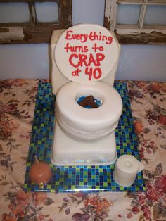 Over the Hill Birthday Cake Idea