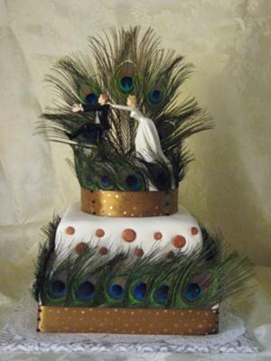 Peacock Wedding Cake Peacock Wedding Cake