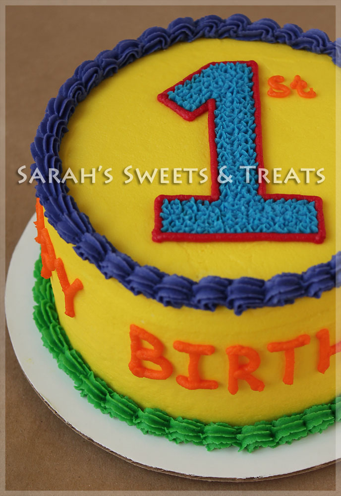 Primary Colors Birthday Cake Primary Colors Birthday Cake