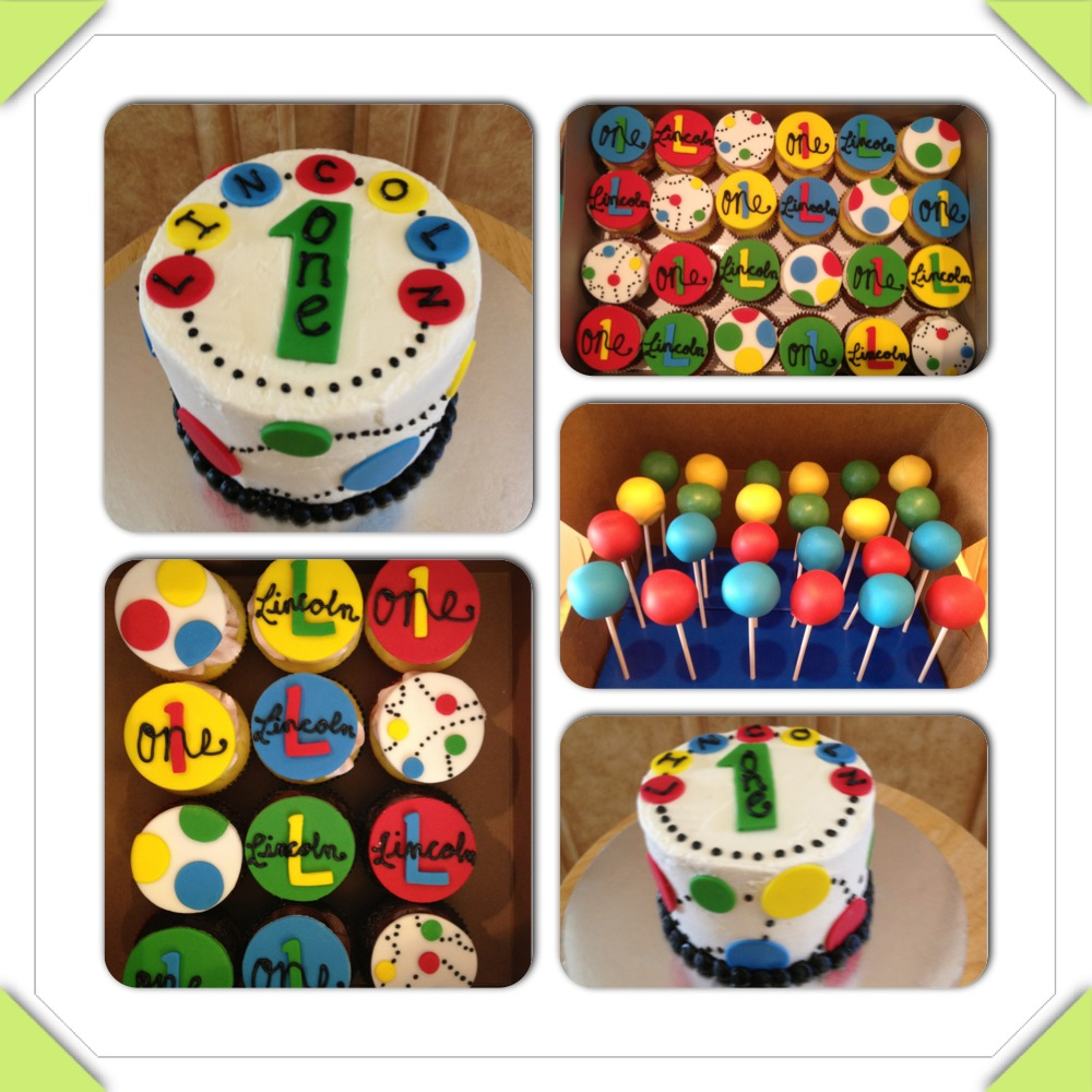 Primary Colors Birthday Cake Primary Colors Birthday Cake