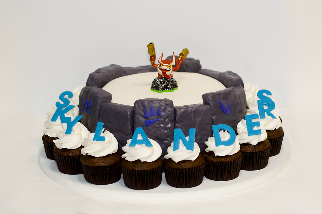 12 skylanders birthday cakes
