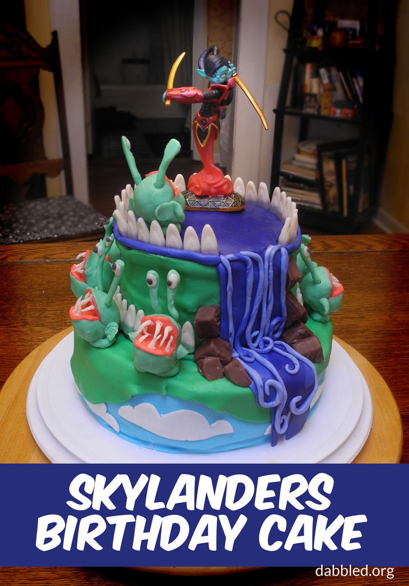 12 skylanders birthday cakes