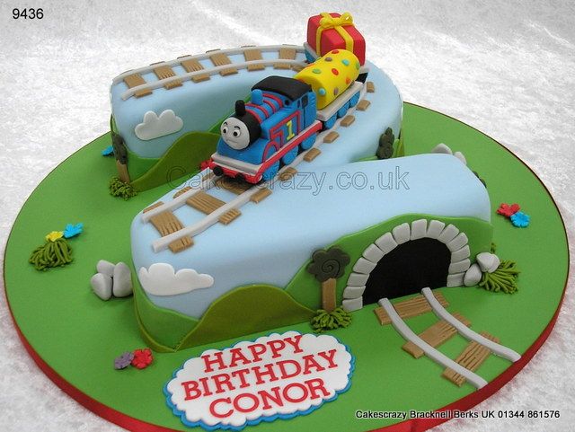 Thomas the Train Birthday Cakes Number 2 Thomas the Train Birthday Cakes Number 2