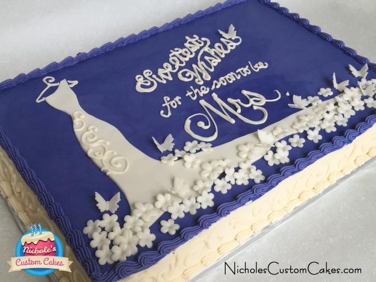 Wedding Shower Sheet Cake Wedding Shower Sheet Cake