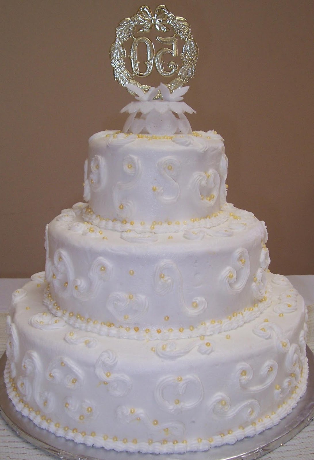 50th Wedding Anniversary Cake 50th Wedding Anniversary Cake