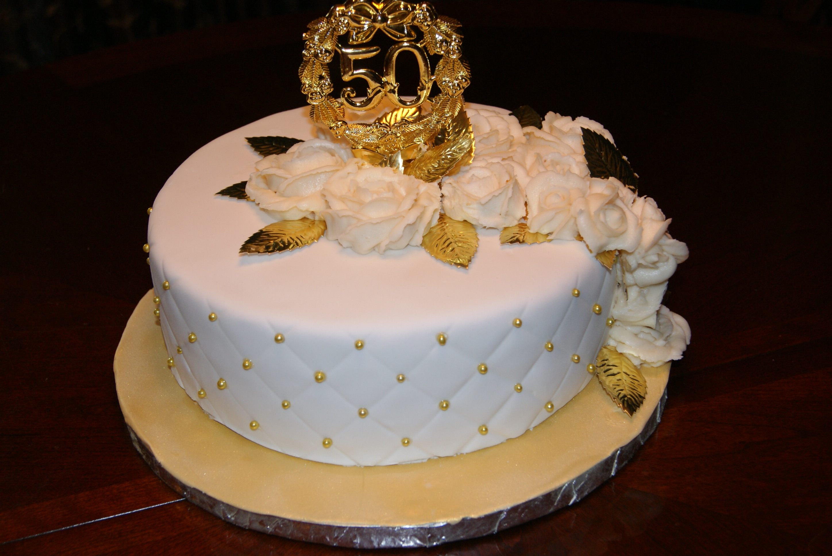 50th Wedding Anniversary Cake 50th Wedding Anniversary Cake