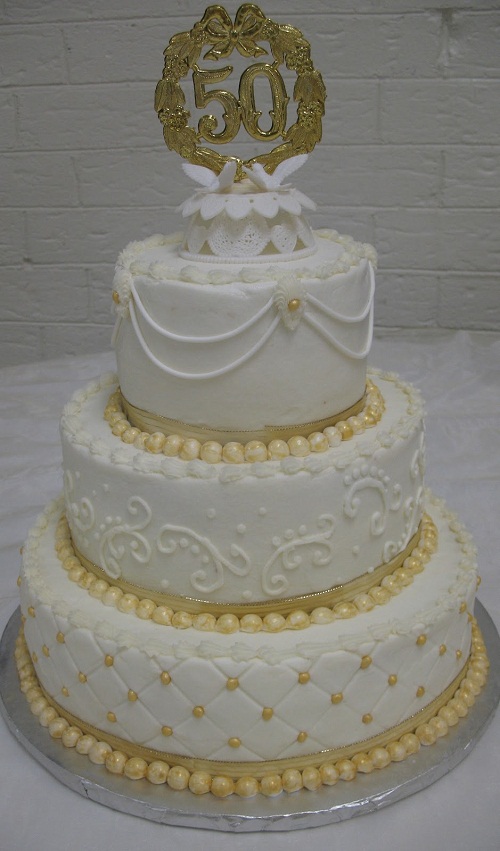 50th Wedding Anniversary Cake 50th Wedding Anniversary Cake