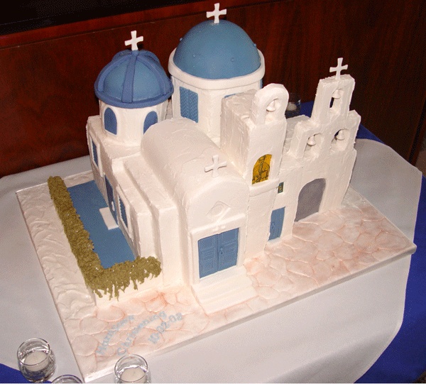10 Photos of Greek Cakes Fondant 10 Photos of Greek Cakes Fondant
