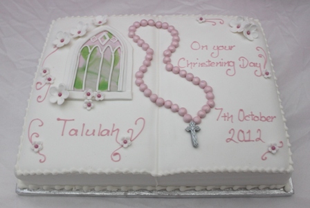 Baptism Cakes Pictures with Bible and Rosary Baptism Cakes Pictures with Bible and Rosary