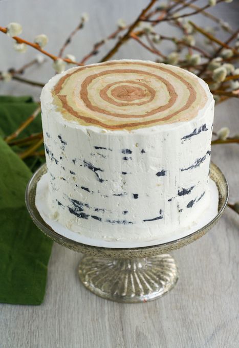 Birch Tree Cake Buttercream Birch Tree Cake Buttercream