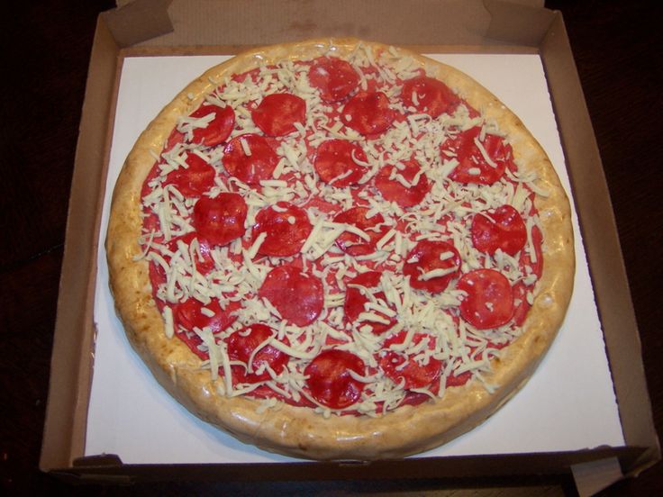 Birthday Cake That Looks Like Pizza