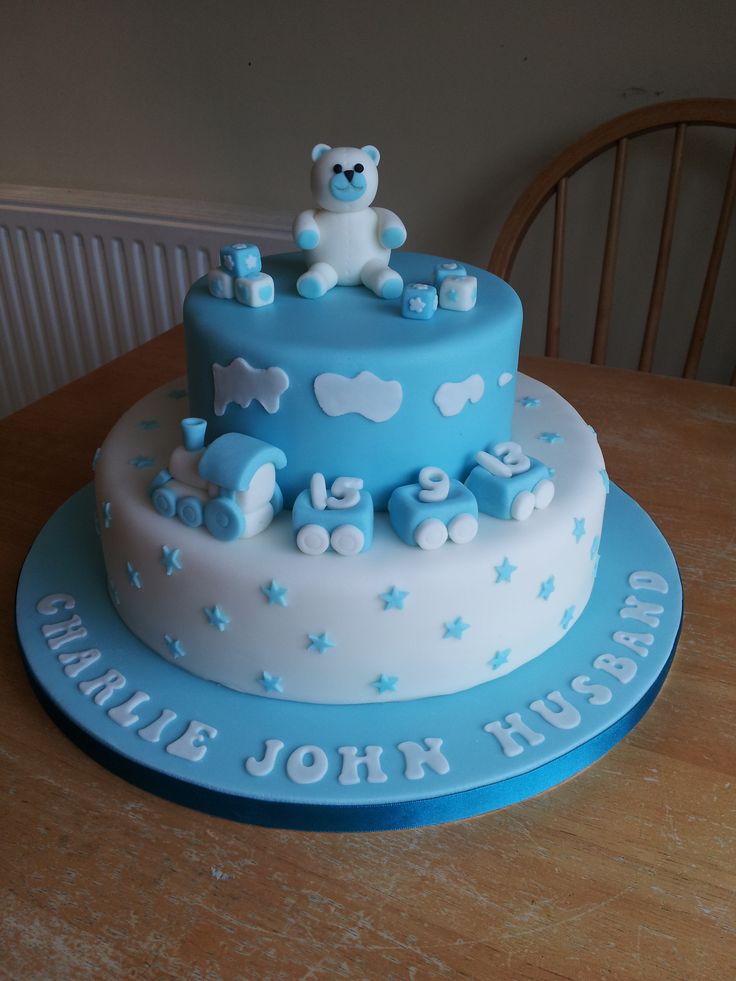 Boy Baptism Cake Boy Baptism Cake