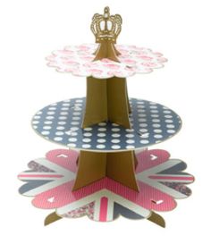 British-themed Cupcakes