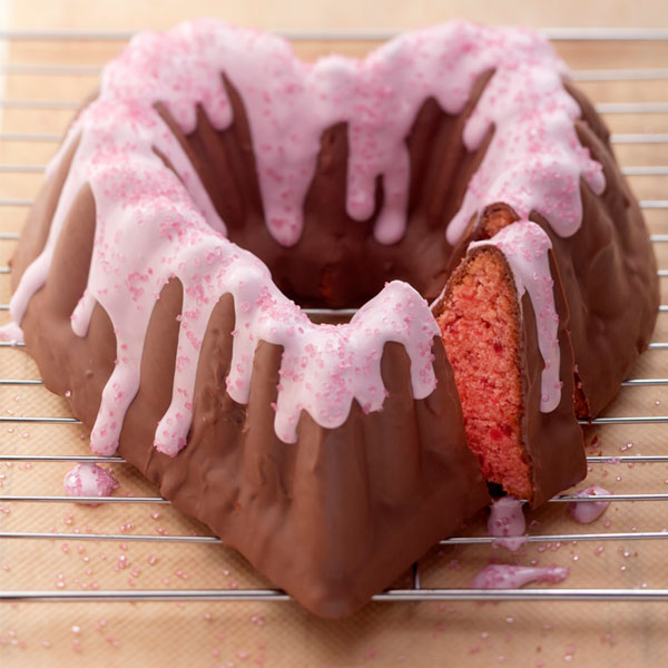 Chocolate Covered Cherry Bundt Cake