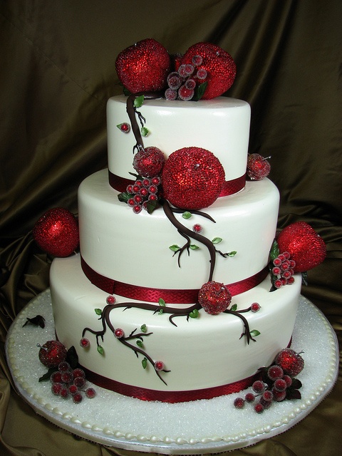 Christmas Wedding Cake Christmas Wedding Cake