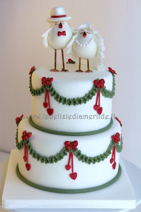 Christmas Wedding Cake Christmas Wedding Cake