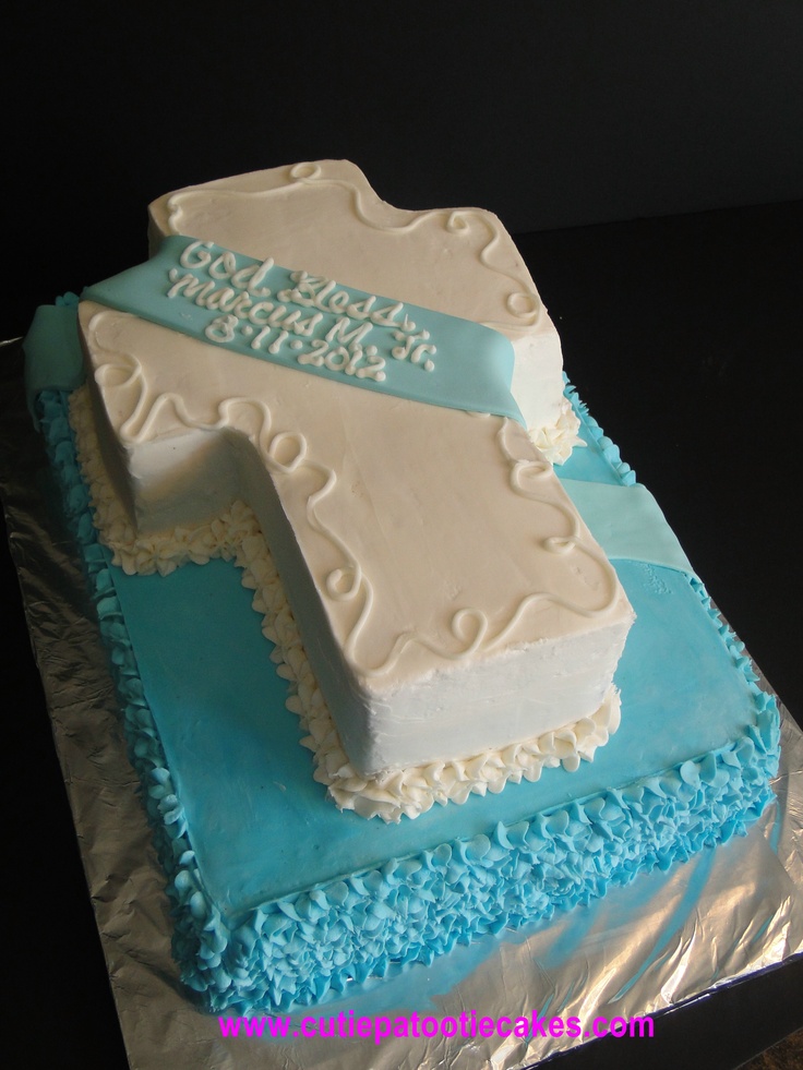 Communion Cross Cake Communion Cross Cake