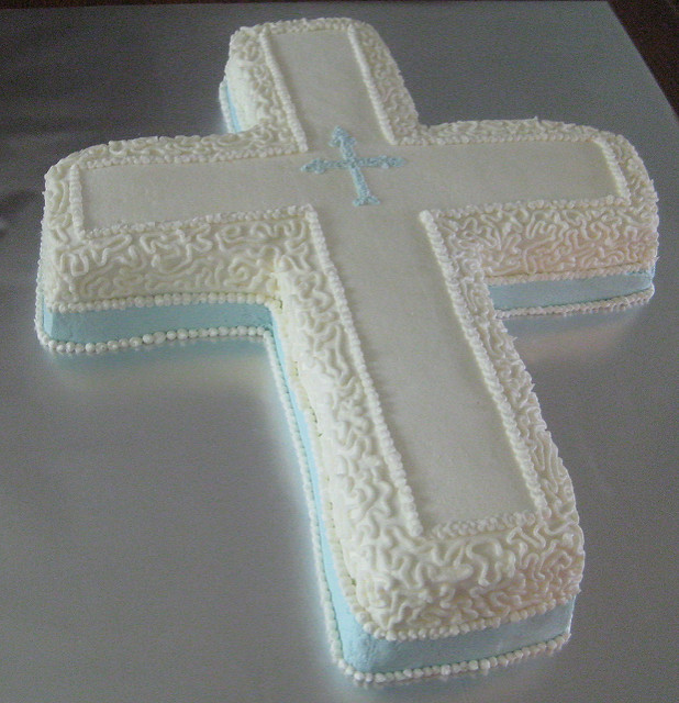 Communion Cross Cake Communion Cross Cake